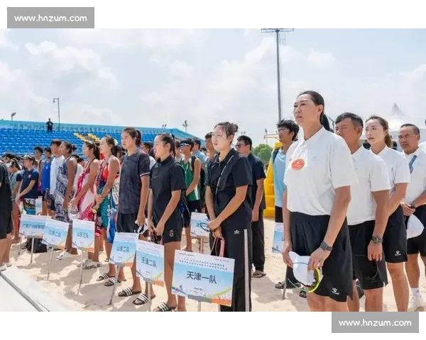阳光沙海燃动青岛:世界沙排巡回赛演绎肌肉线条与海浪的交响 阳光沙海燃动青岛:世界沙排巡回赛演绎肌肉线条与海浪的交响